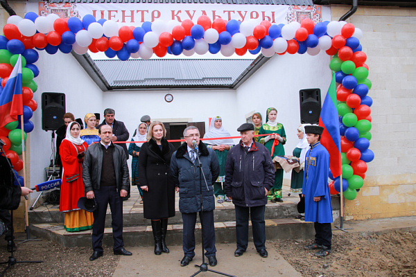 Юрий Левицкий принял участие в открытии Дома культуры в Кайтагском районе